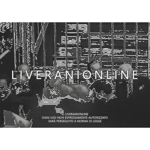 RETROSPETTIVA ROBERTO CALVI BANCHIERE NELLA FOTO ROBERTO CALVI AL PROCESSO PER FRODE O TRUFFA PRESUNTA A MILANO NELL\'ANNO 1981 AG ALDO LIVERANI SAS