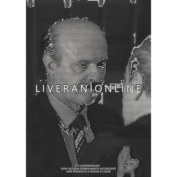 RETROSPETTIVA ROBERTO CALVI BANCHIERE NELLA FOTO ROBERTO CALVI AL PROCESSO PER FRODE O TRUFFA PRESUNTA A MILANO NELL\'ANNO 1981 AG ALDO LIVERANI SAS