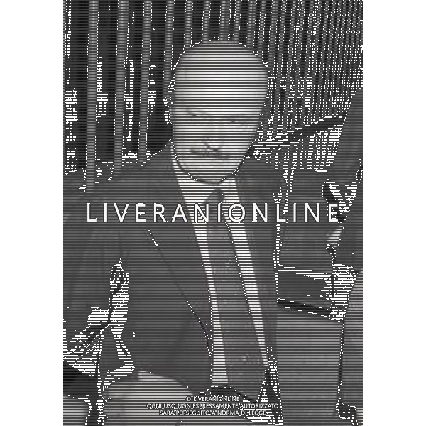 RETROSPETTIVA ROBERTO CALVI BANCHIERE NELLA FOTO ROBERTO CALVI AL PROCESSO PER FRODE O TRUFFA PRESUNTA A MILANO NELL\'ANNO 1981 AG ALDO LIVERANI SAS