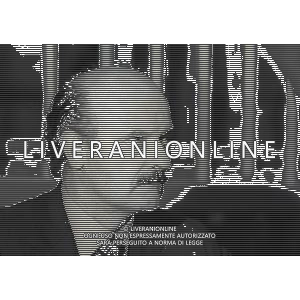 RETROSPETTIVA ROBERTO CALVI BANCHIERE NELLA FOTO ROBERTO CALVI AL PROCESSO PER FRODE O TRUFFA PRESUNTA A MILANO NELL\'ANNO 1981 AG ALDO LIVERANI SAS