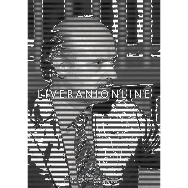 RETROSPETTIVA ROBERTO CALVI BANCHIERE NELLA FOTO ROBERTO CALVI AL PROCESSO PER FRODE O TRUFFA PRESUNTA A MILANO NELL\'ANNO 1981 AG ALDO LIVERANI SAS