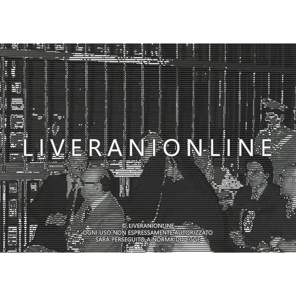 RETROSPETTIVA ROBERTO CALVI BANCHIERE NELLA FOTO ROBERTO CALVI AL PROCESSO PER FRODE O TRUFFA PRESUNTA A MILANO NELL\'ANNO 1981 AG ALDO LIVERANI SAS
