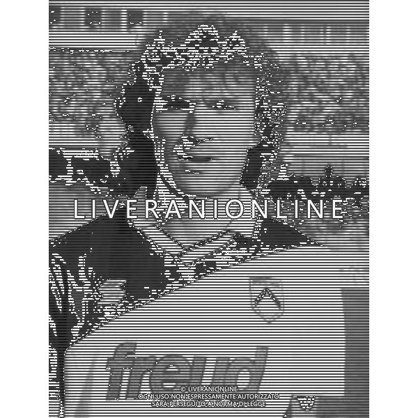 RETROSPETTIVA FEDERICO ROSSI CALCIATORE - NELLA FOTO CON LA MAGLIA DELL\'UDINESE NEL 1986-1987 ARCHIVIO AG. ALDO LIVERANI SAS