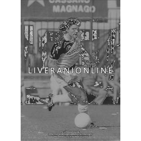 RETROSPETTIVA FEDERICO ROSSI CALCIATORE - NELLA FOTO CON LA MAGLIA DELL\'UDINESE NEL 1984-1985 ARCHIVIO AG. ALDO LIVERANI SAS