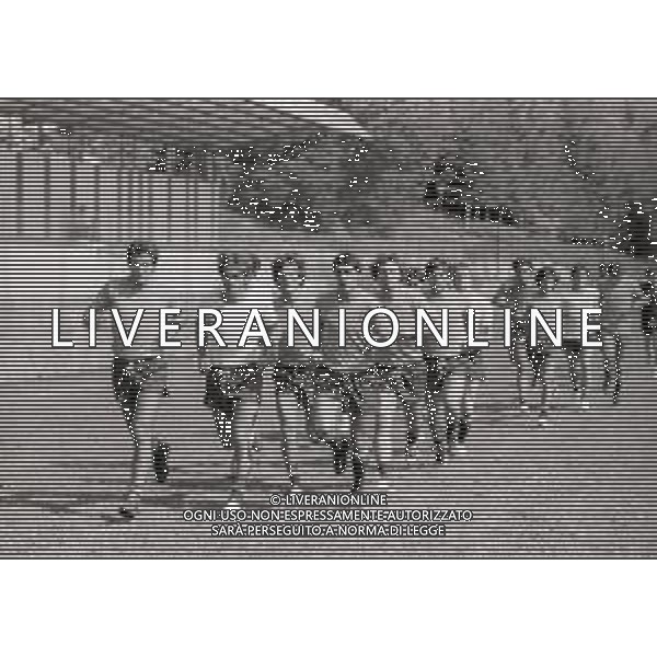 1983 SESTOLA ALLENAMENTO BOLOGNA CALCIO NELLA FOTO ALLENAMENTO BOLOGNA CALCIO AG ALDO LIVERANI SAS