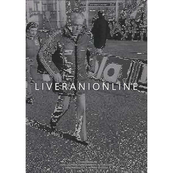 29-01-1984 GENOVA CAMPIONATO DI CALCIO SERIE A SAMPDORIA CATANIA 2-0 NELLA FOTO GIOVANNI BATTISTA FABBRI ALLENATORE CATANIA CALCIO AG ALDO LIVERANI SAS