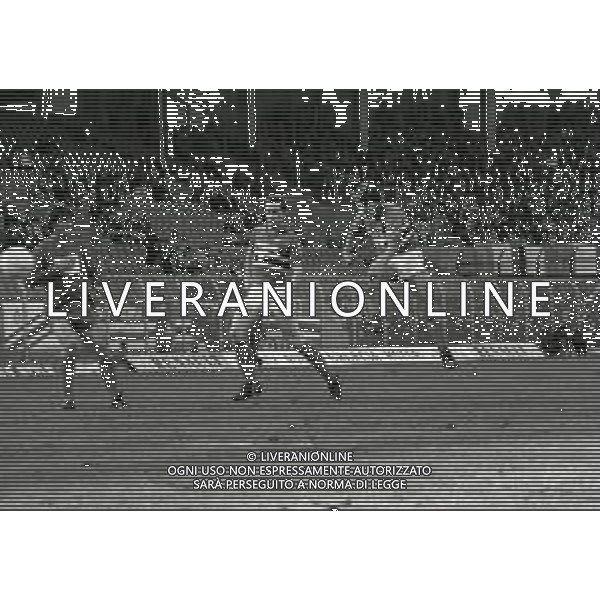 29-01-1984 GENOVA CAMPIONATO DI CALCIO SERIE A SAMPDORIA CATANIA 2-0 NELLA FOTO TIRO FAUSTO PARI AG ALDO LIVERANI SAS