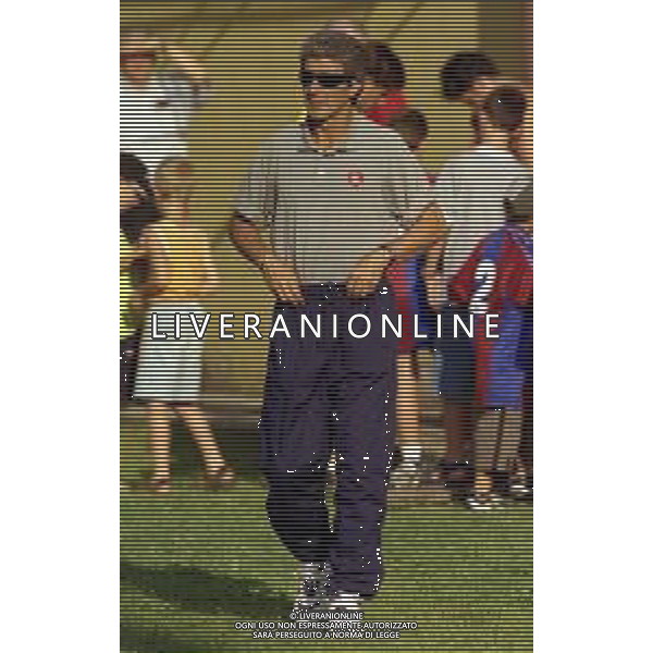 RETROSPETTIVA FRANCESCO ODDO ALLENATORE SALENITANA CALCIO NELLA FOTO FRANCESCO ODDO ALLENATORE SALENITANA CALCIO NELL\'ANNO 2000-2001 AG ALDO LIVERANI SAS