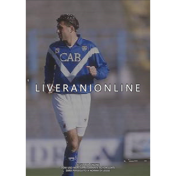 RETROSPETTIVA GIAMPAOLO SAURINI CALCIATORE NELLA FOTO CON LA MAGLIA DEL BRESCIA NEL 1992-1993 ARCHIVIO AG. ALDO LIVERANI SAS