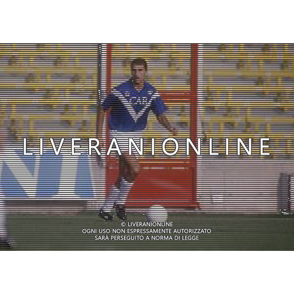 RETROSPETTIVA GIAMPAOLO SAURINI CALCIATORE NELLA FOTO CON LA MAGLIA DEL BRESCIA NEL 1992-1993 ARCHIVIO AG. ALDO LIVERANI SAS