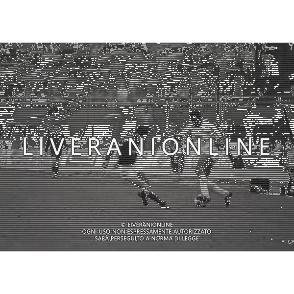 29-04-1984 TORINO-CAMPIONATO DI CALCIO SERIE A TORINO MILAN 1-2 NELLA FOTO LUTHER BLISSETT AG ALDO LIVERANI SAS