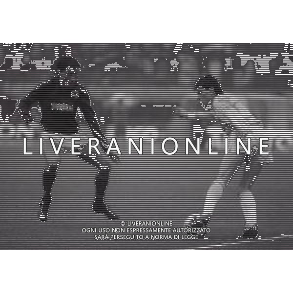 16-12-1984 TORINO CAMPIONATO DI CALCIO SERIE A TORINO COMO 3-1 NELLA FOTO EGIDIO NOTARISTEFANO E PAOLO BERUATTO AG ALDO LIVERANI SAS