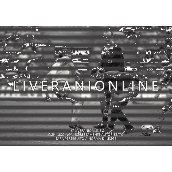 16-12-1984 TORINO CAMPIONATO DI CALCIO SERIE A TORINO COMO 3-1 NELLA FOTO JUNIOR- FRANCESCO CASAGRANDE AG ALDO LIVERANI SAS