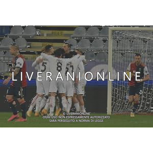 18-01-2021-CAGLIARI CALCIO-A.C. MILAN. CAMPIONATO CALCIO ITALIANO SERIE A 2020/2021. ITALIA, SARDEGNA, CAGLIARI, STADIO SARDEGNA ARENA. SALVATORE MOI/ALDO LIVERANI SAS NELLA FOTO: ESULTANZA DOPO IL GOL SU RIGORE DI ZLATAN IBRAHIMOVIC 0-1 ©SALVATORE MOI /AGENZIA ALDO LIVERANI SAS