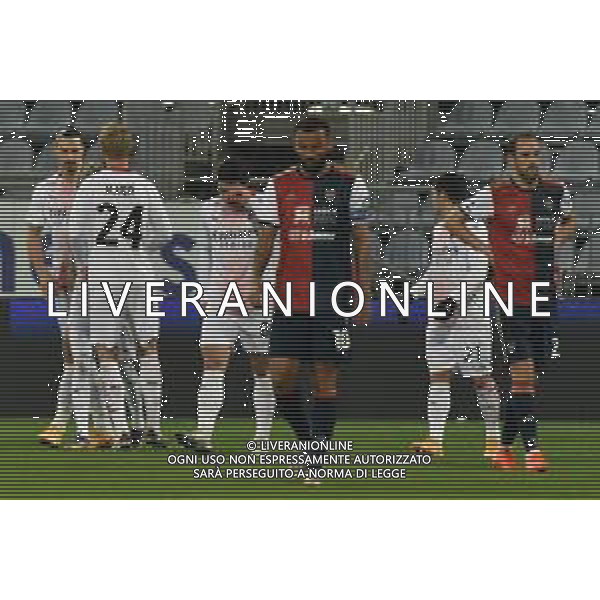 18-01-2021-CAGLIARI CALCIO-A.C. MILAN. CAMPIONATO CALCIO ITALIANO SERIE A 2020/2021. ITALIA, SARDEGNA, CAGLIARI, STADIO SARDEGNA ARENA. SALVATORE MOI/ALDO LIVERANI SAS NELLA FOTO: ESULTANZA DOPO IL GOL SU RIGORE DI ZLATAN IBRAHIMOVIC 0-1 ©SALVATORE MOI /AGENZIA ALDO LIVERANI SAS