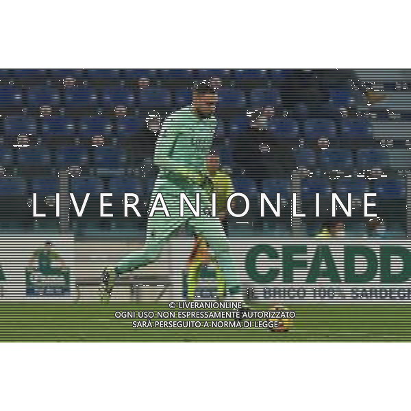 18-01-2021-CAGLIARI CALCIO-A.C. MILAN. CAMPIONATO CALCIO ITALIANO SERIE A 2020/2021. ITALIA, SARDEGNA, CAGLIARI, STADIO SARDEGNA ARENA. SALVATORE MOI/ALDO LIVERANI SAS NELLA FOTO: GIANLUIGI DONNARUMMA MILAN. ©SALVATORE MOI /AGENZIA ALDO LIVERANI SAS