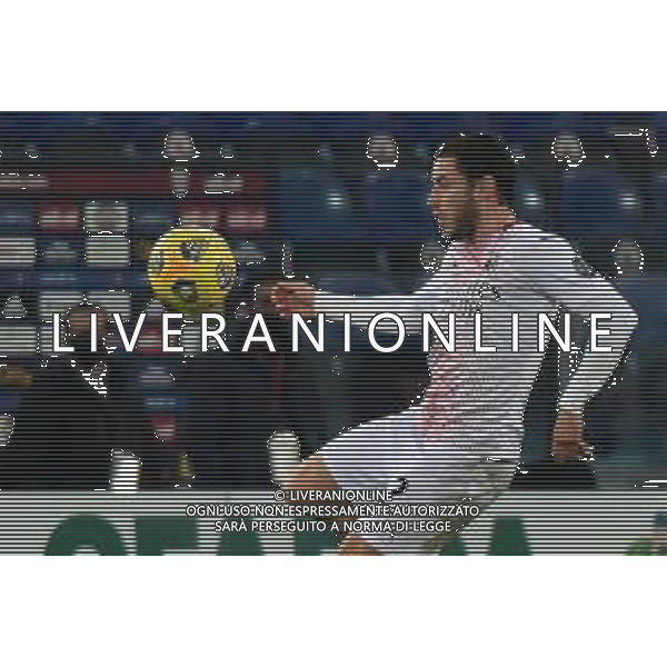 18-01-2021-CAGLIARI CALCIO-A.C. MILAN. CAMPIONATO CALCIO ITALIANO SERIE A 2020/2021. ITALIA, SARDEGNA, CAGLIARI, STADIO SARDEGNA ARENA. SALVATORE MOI/ALDO LIVERANI SAS NELLA FOTO: DAVIDE CALABRIA MILAN. ©SALVATORE MOI /AGENZIA ALDO LIVERANI SAS