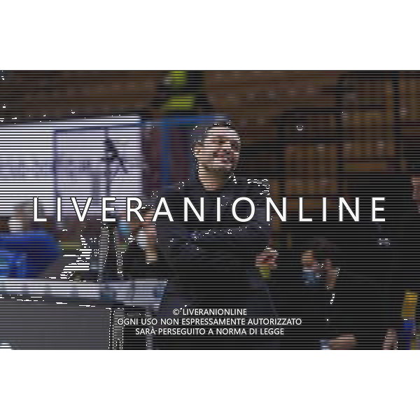 Matteo Casoni/LM - Vanoli Cremona vs A|X Armani Exchange Milano - Italian Basketball A Serie Championship 2020/2021 19 January 2021 - Palazzetto dello Sport Mario Radi, cremona, Italy Photo showing: Paolo Galbiati (Vanoli Cremona) @LM/Matteo Casoni/ AGENZIA ALDO LIVERANI SAS