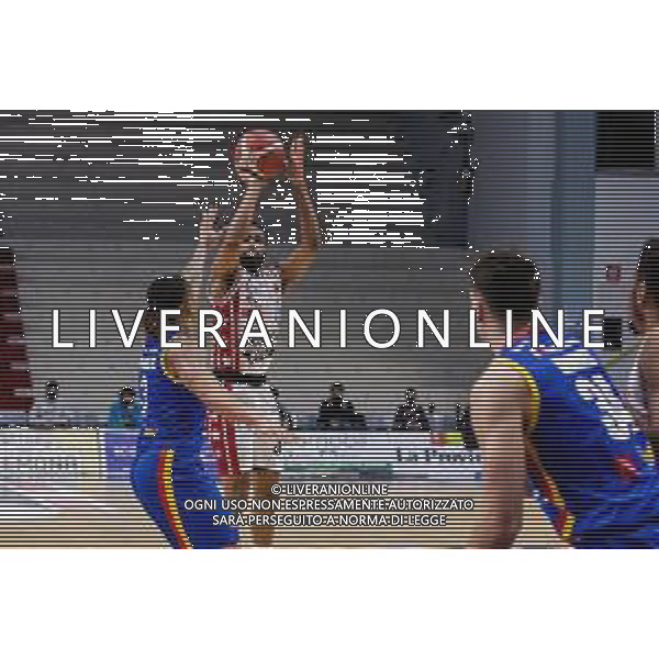 Matteo Casoni/LM - Vanoli Cremona vs A|X Armani Exchange Milano - Italian Basketball A Serie Championship 2020/2021 19 January 2021 - Palazzetto dello Sport Mario Radi, cremona, Italy Photo showing: Kevin Punter (A|X Armani Exchange Milano) in action @LM/Matteo Casoni/ AGENZIA ALDO LIVERANI SAS