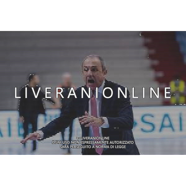 Matteo Casoni/LM - Vanoli Cremona vs A|X Armani Exchange Milano - Italian Basketball A Serie Championship 2020/2021 19 January 2021 - Palazzetto dello Sport Mario Radi, cremona, Italy Photo showing: Ettore Messina (A|X Armani Exchange Milano) @LM/Matteo Casoni/ AGENZIA ALDO LIVERANI SAS