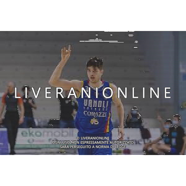 Matteo Casoni/LM - Vanoli Cremona vs A|X Armani Exchange Milano - Italian Basketball A Serie Championship 2020/2021 19 January 2021 - Palazzetto dello Sport Mario Radi, cremona, Italy Photo showing: Topias Palmi (Vanoli Cremona) @LM/Matteo Casoni/ AGENZIA ALDO LIVERANI SAS