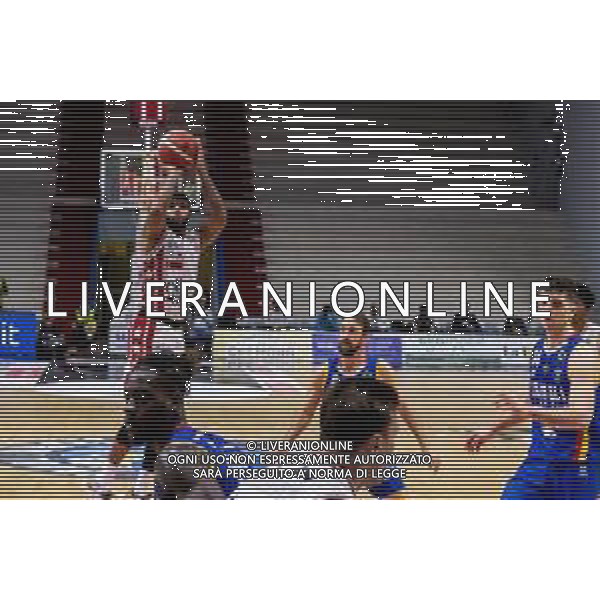 Matteo Casoni/LM - Vanoli Cremona vs A|X Armani Exchange Milano - Italian Basketball A Serie Championship 2020/2021 19 January 2021 - Palazzetto dello Sport Mario Radi, cremona, Italy Photo showing: Malcom Delaney (A|X Armani Exchange Milano) in action @LM/Matteo Casoni/ AGENZIA ALDO LIVERANI SAS