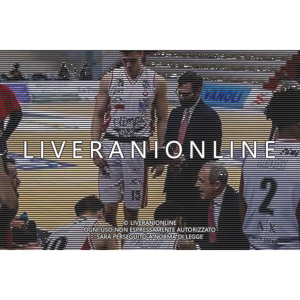 Matteo Casoni/LM - Vanoli Cremona vs A|X Armani Exchange Milano - Italian Basketball A Serie Championship 2020/2021 19 January 2021 - Palazzetto dello Sport Mario Radi, cremona, Italy Photo showing: Ettore Messina (A|X Armani Exchange Milano) @LM/Matteo Casoni/ AGENZIA ALDO LIVERANI SAS