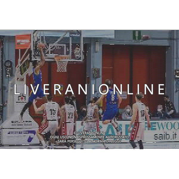 Matteo Casoni/LM - Vanoli Cremona vs A|X Armani Exchange Milano - Italian Basketball A Serie Championship 2020/2021 19 January 2021 - Palazzetto dello Sport Mario Radi, cremona, Italy Photo showing: Marcus Lee (Vanoli Cremona) in action @LM/Matteo Casoni/ AGENZIA ALDO LIVERANI SAS