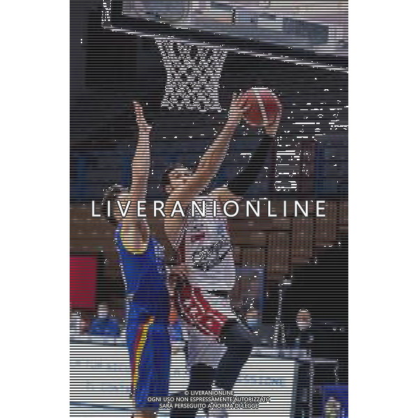 Matteo Casoni/LM - Vanoli Cremona vs A|X Armani Exchange Milano - Italian Basketball A Serie Championship 2020/2021 19 January 2021 - Palazzetto dello Sport Mario Radi, cremona, Italy Photo showing: Riccardo Moraschini (A|X Armani Exchange Milano) in action @LM/Matteo Casoni/ AGENZIA ALDO LIVERANI SAS