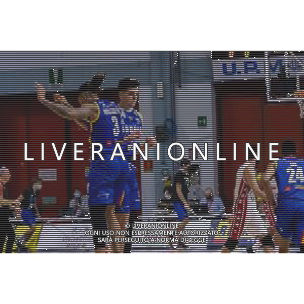 Matteo Casoni/LM - Vanoli Cremona vs A|X Armani Exchange Milano - Italian Basketball A Serie Championship 2020/2021 19 January 2021 - Palazzetto dello Sport Mario Radi, cremona, Italy Photo showing: Vanoli Cremona @LM/Matteo Casoni/ AGENZIA ALDO LIVERANI SAS
