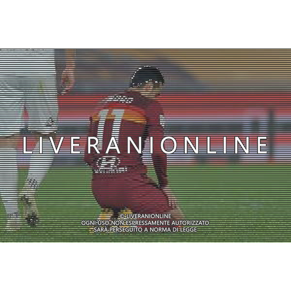 Roma vs Spezia Tim Cup - Ottavi di finale Stadio Olimpico - Roma 19-01-2021 nella foto Delusione Pedro ©Federico Gaetano / AGENZIA ALDO LIVERANI SAS