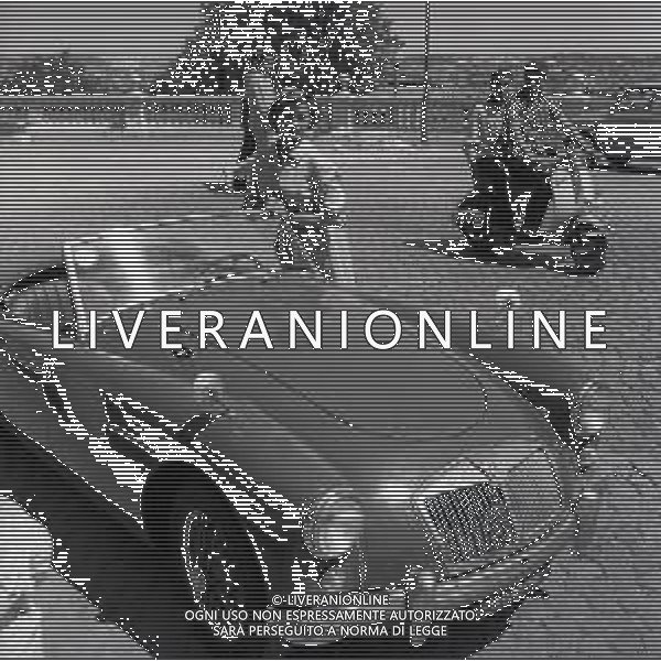 RETROSPETTIVA SANDRA MONDAINI ATTRICE NELLA FOTO SANDRA MONDAINI CON IL SUO SARTO PANCANI A ROMA NELL\'ANNO 1954 AG ALDO LIVERANI SAS