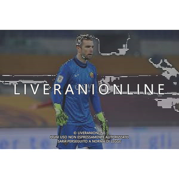 Roma vs Spezia Tim Cup - Ottavi di finale Stadio Olimpico - Roma 19-01-2021 nella foto Pau Lopez ©Federico Gaetano /AGENZIA ALDO LIVERANI SAS