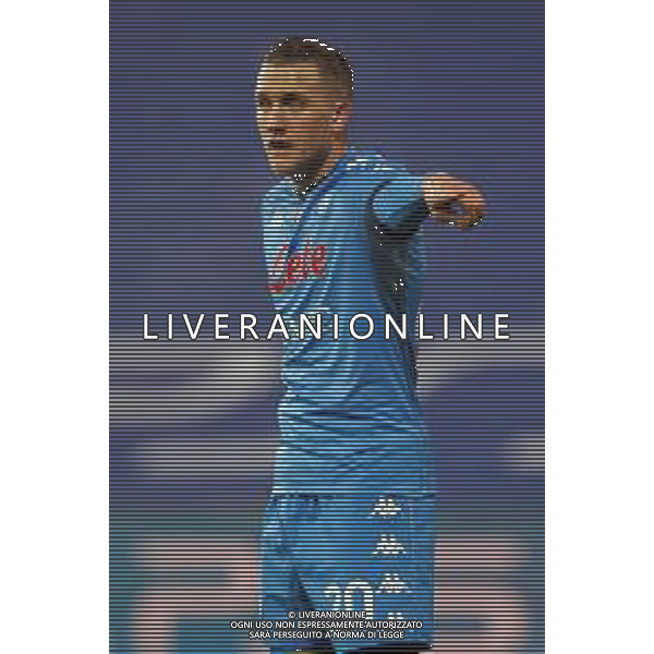 Reggio Emilia 20/01/2021 PS5 Supercoppa Italiana 2020/2021 Juventus vs Napoli - nella foto: Zielinski Piotr(ssc napoli) ©Claudio Zamagni/Agenzia Aldo Liverani during Italian\'s PS5 Super Cup 2020/2021 soccer match between JUVENTUS F.C and S.S.C.NAPOLI at Mapei Stadium in Reggio Emilia on January 20 2021 photo credit by Claudio Zamagni/Aldo Liverani Photo Agency/AGENZIA ALDO LIVERANI SAS