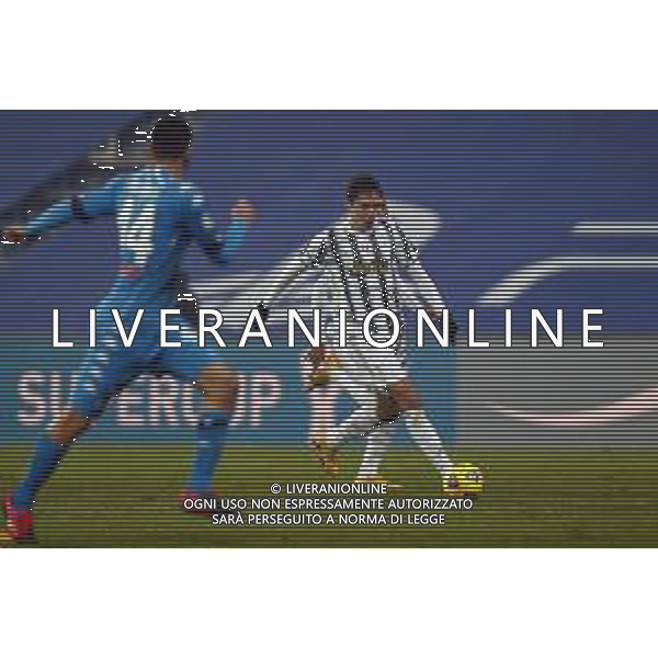 Reggio Emilia 20/01/2021 PS5 Supercoppa Italiana 2020/2021 Juventus vs Napoli - nella foto: Chiesa Federico (Juventus f.c.) ©Claudio Zamagni/Agenzia Aldo Liverani during Italian\'s PS5 Super Cup 2020/2021 soccer match between JUVENTUS F.C and S.S.C.NAPOLI at Mapei Stadium in Reggio Emilia on January 20 2021 photo credit by Claudio Zamagni/Aldo Liverani Photo Agency/AGENZIA ALDO LIVERANI SAS
