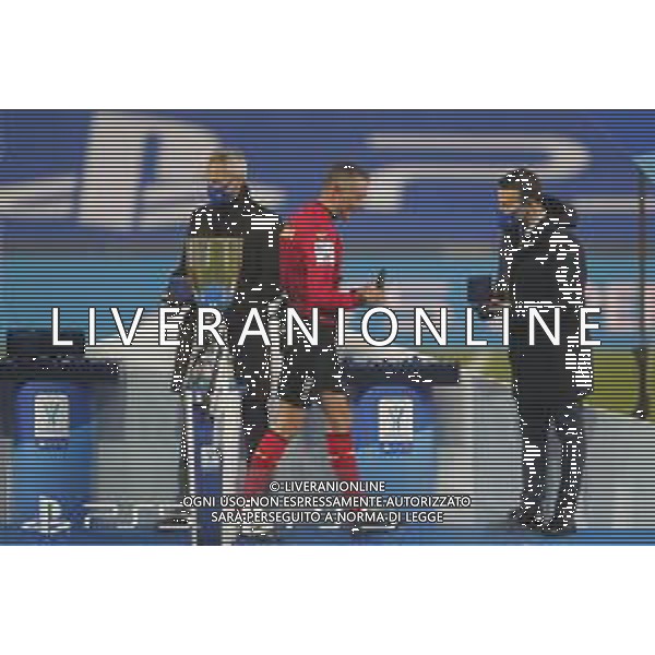 Reggio Emilia 20/01/2021 PS5 Supercoppa Italiana 2020/2021 Juventus vs Napoli - nella foto: Arbitro Valeri Paolo ©Claudio Zamagni/Agenzia Aldo Liverani during Italian\'s PS5 Super Cup 2020/2021 soccer match between JUVENTUS F.C and S.S.C.NAPOLI at Mapei Stadium in Reggio Emilia on January 20 2021 photo credit by Claudio Zamagni/Aldo Liverani Photo Agency/AGENZIA ALDO LIVERANI SAS