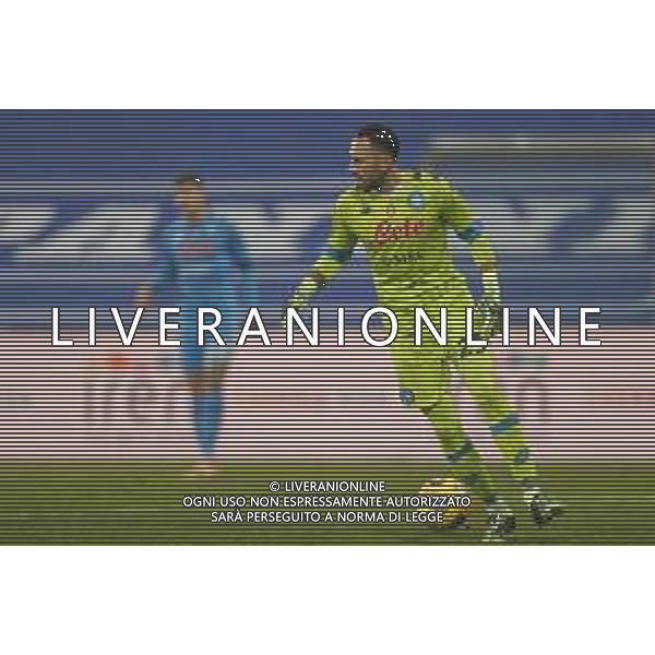 Reggio Emilia 20/01/2021 PS5 Supercoppa Italiana 2020/2021 Juventus vs Napoli - nella foto: Ospina David(ssc napoli) ©Claudio Zamagni/Agenzia Aldo Liverani Ospina David(ssc napoli) during Italian\'s PS5 Super Cup 2020/2021 soccer match between JUVENTUS F.C and S.S.C.NAPOLI at Mapei Stadium in Reggio Emilia on January 20 2021 photo credit by Claudio Zamagni/Aldo Liverani Photo Agency