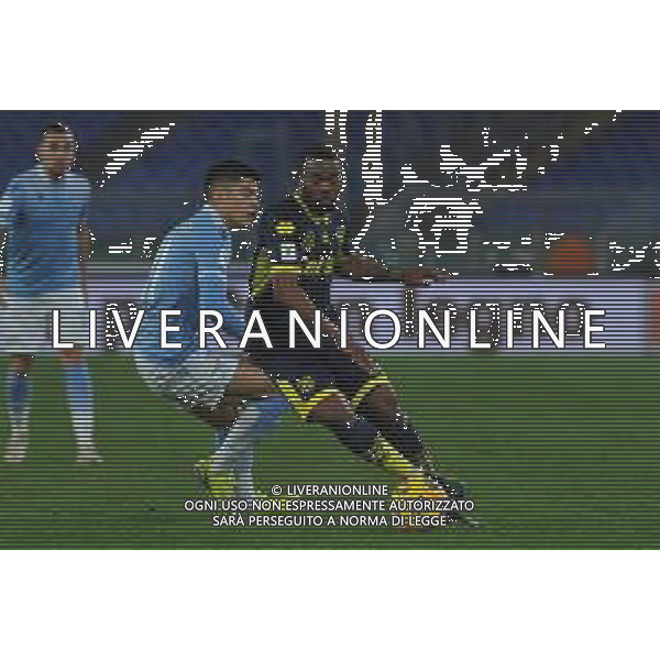 Lazio vs Parma Tim Cup - Ottavi di finale Stadio Olimpico - Roma 21-01-2021 nella foto Cyprien e Correa ©Federico Gaetano/AGENZIA ALDO LIVERANI SAS