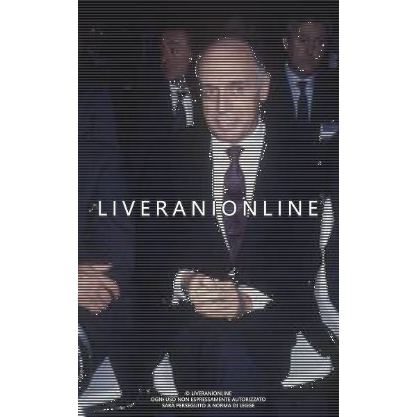 RETROSPETTIVA ANNI \'80 MARIO SCHIMBERNI ECONOMISTA NELLA FOTO NEL 1984 ©ARCHIVIO AGENZIA ALDO LIVERANI SAS