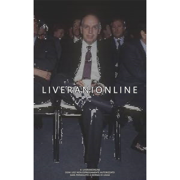RETROSPETTIVA ANNI \'80 MARIO SCHIMBERNI ECONOMISTA NELLA FOTO NEL 1984 ©ARCHIVIO AGENZIA ALDO LIVERANI SAS
