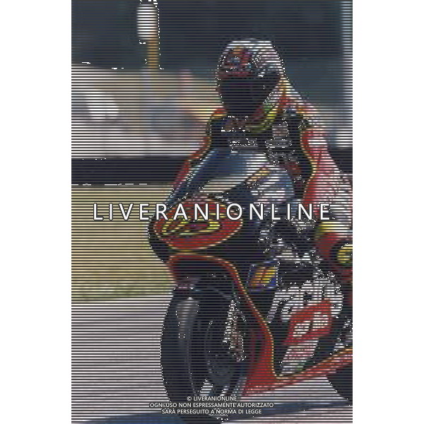 LORIS CAPIROSSI PILOTA MOTOCICLISTICO CON L\'APRILIA RS 250 NEL 1998 ©Danilo Recalcati/Controluce/ARCHIVIO AG. ALDO LIVERANI SAS