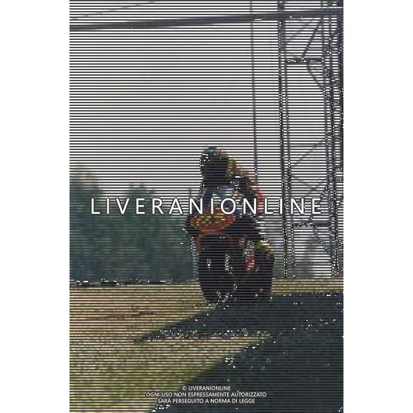 LORIS CAPIROSSI PILOTA MOTOCICLISTICO CON L\'APRILIA RS 250 NEL 1998 ©Danilo Recalcati/Controluce/ARCHIVIO AG. ALDO LIVERANI SAS