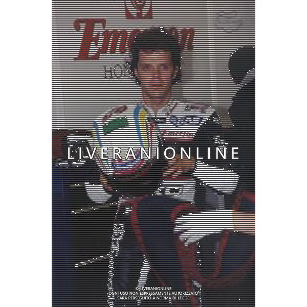 LORIS CAPIROSSI PILOTA MOTOCICLISTICO CON LA Emerson HONDA PONS 500 NEL 2000 ©Danilo Recalcati/Controluce/ARCHIVIO AG. ALDO LIVERANI SAS