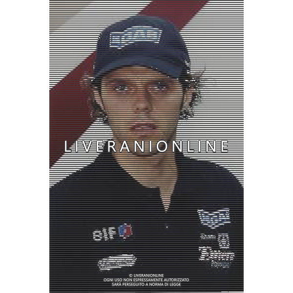 LORIS CAPIROSSI PILOTA MOTOCICLISTICO CON LA Emerson HONDA PONS 500 NEL 2000 ©Danilo Recalcati/Controluce/ARCHIVIO AG. ALDO LIVERANI SAS