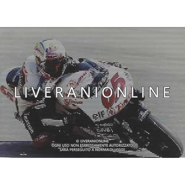 LORIS CAPIROSSI PILOTA MOTOCICLISTICO CON LA Emerson HONDA PONS 500 NEL 2000 ©Danilo Recalcati/Controluce/ARCHIVIO AG. ALDO LIVERANI SAS
