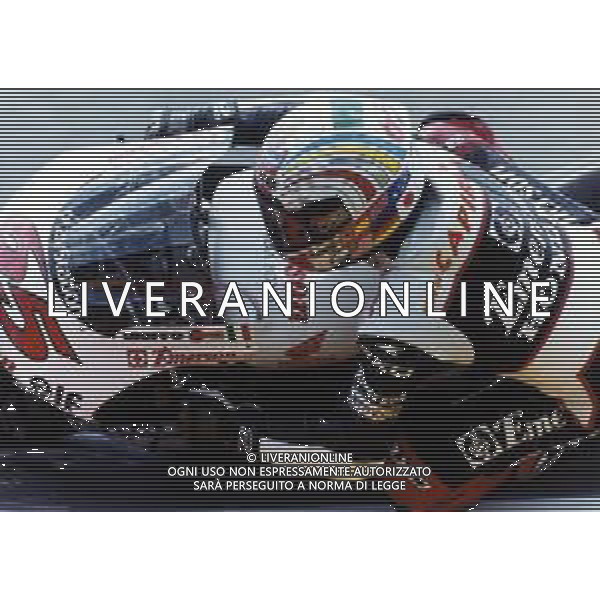 LORIS CAPIROSSI PILOTA MOTOCICLISTICO CON LA Emerson HONDA PONS 500 NEL 2000 ©Danilo Recalcati/Controluce/ARCHIVIO AG. ALDO LIVERANI SAS