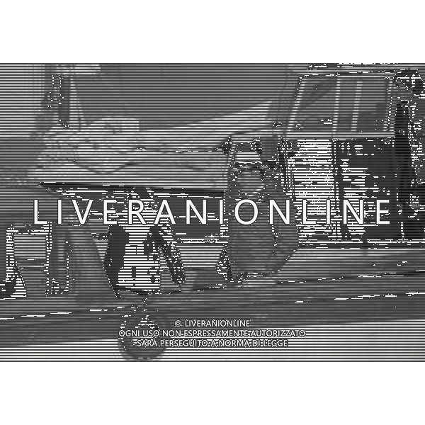 RETROSPETTIVA UGO TOGNAZZI ATTORE NELLA FOTO UGO TOGNAZZI SET DEL FILM “LA STANZA DEL VESCOVO“ NELL\'ANNO 1976 A STRESA AG ALDO LIVERANI SAS 