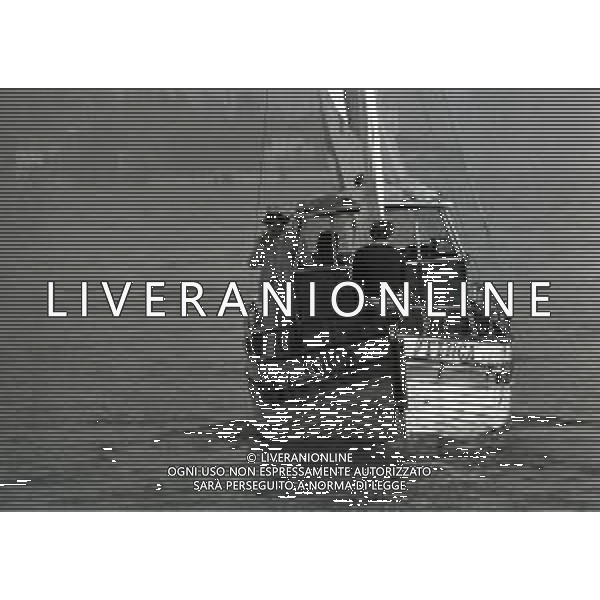 RETROSPETTIVA UGO TOGNAZZI ATTORE NELLA FOTO UGO TOGNAZZI SET DEL FILM “LA STANZA DEL VESCOVO“ NELL\'ANNO 1976 A STRESA AG ALDO LIVERANI SAS 