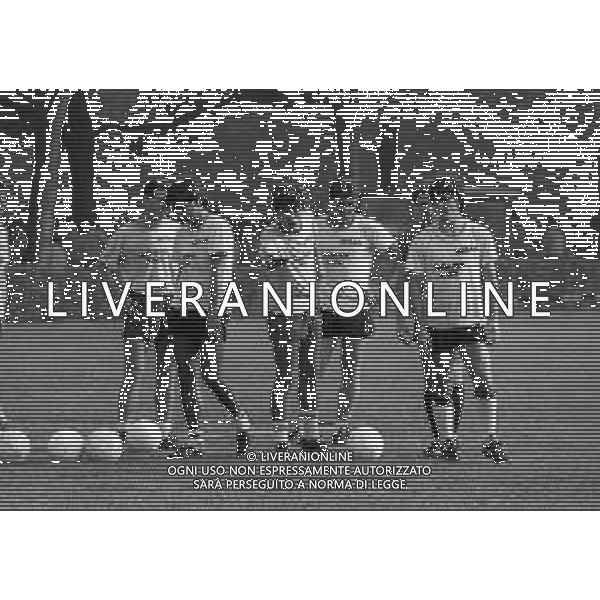 1985-1986 MILANELLO ALLENAMENTO MILAN NELLA FOTO PAOLO ROSSI AG ALDO LIVERANI SAS