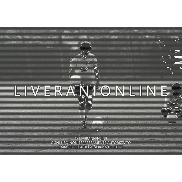 1985-1986 MILANELLO ALLENAMENTO MILAN NELLA FOTO PAOLO ROSSI AG ALDO LIVERANI SAS